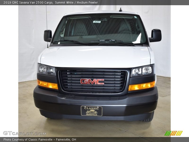 Summit White / Medium Pewter 2019 GMC Savana Van 2500 Cargo