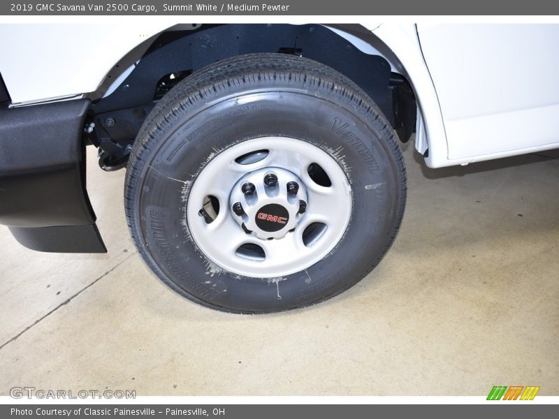 Summit White / Medium Pewter 2019 GMC Savana Van 2500 Cargo