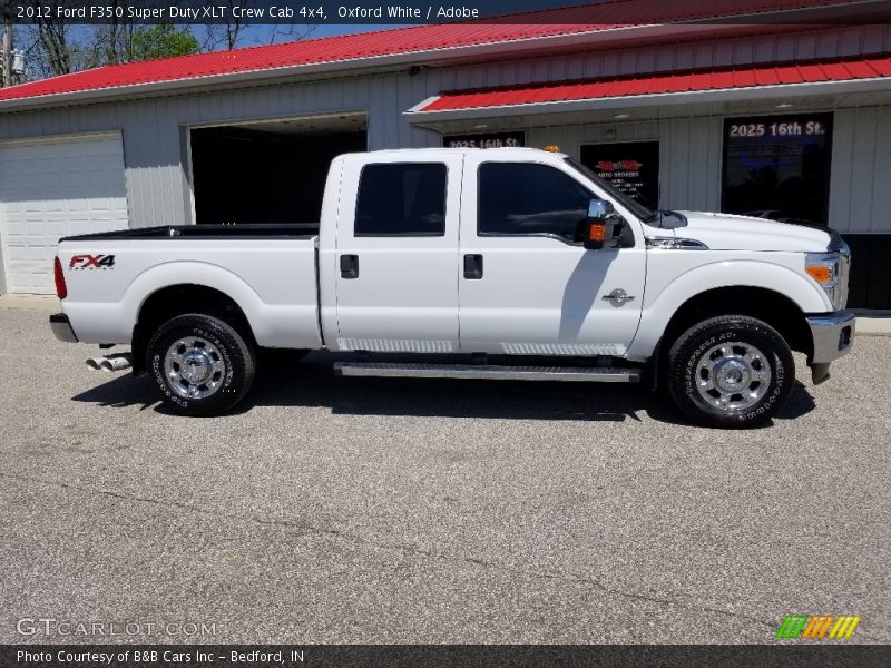 Oxford White / Adobe 2012 Ford F350 Super Duty XLT Crew Cab 4x4