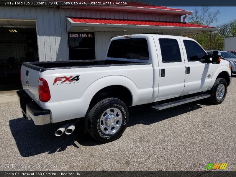Oxford White / Adobe 2012 Ford F350 Super Duty XLT Crew Cab 4x4