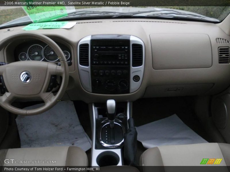 Satellite Silver Metallic / Pebble Beige 2006 Mercury Mariner Premier 4WD