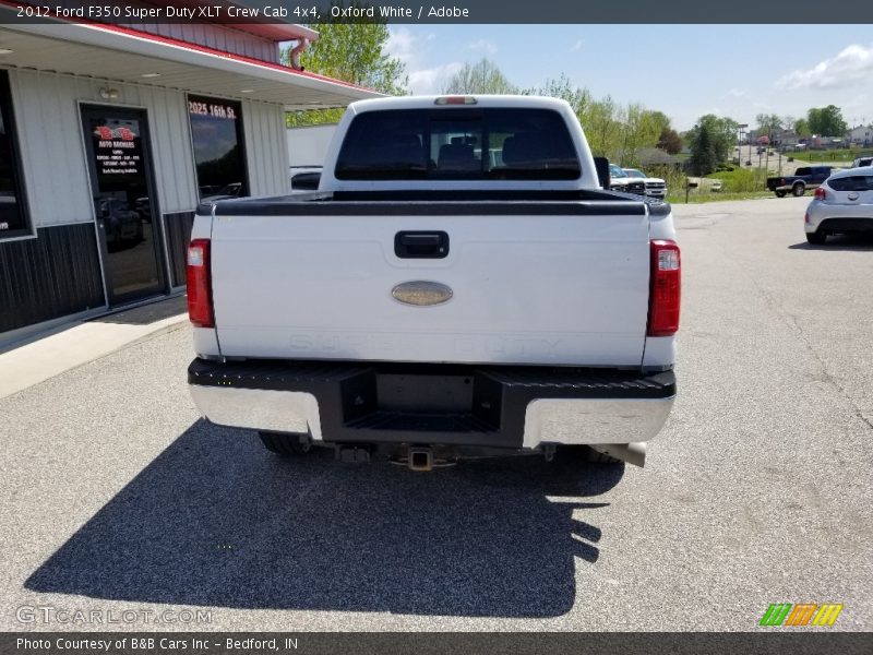 Oxford White / Adobe 2012 Ford F350 Super Duty XLT Crew Cab 4x4