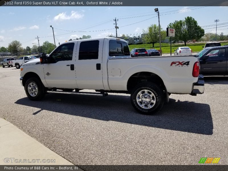 Oxford White / Adobe 2012 Ford F350 Super Duty XLT Crew Cab 4x4