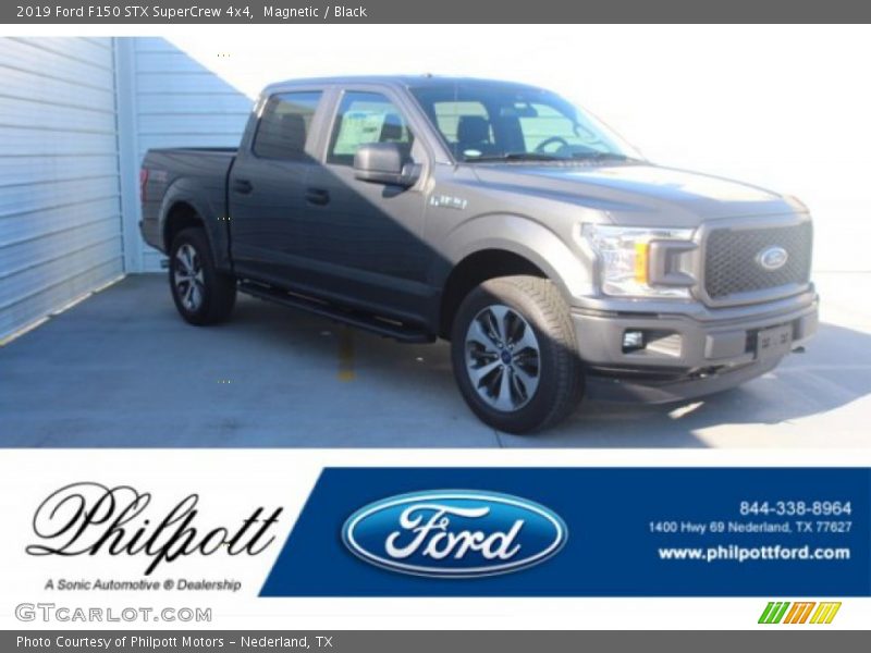 Magnetic / Black 2019 Ford F150 STX SuperCrew 4x4