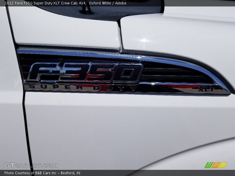 Oxford White / Adobe 2012 Ford F350 Super Duty XLT Crew Cab 4x4