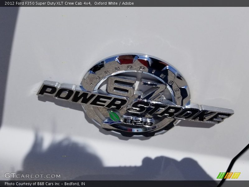 Oxford White / Adobe 2012 Ford F350 Super Duty XLT Crew Cab 4x4