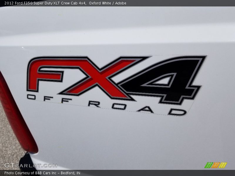 Oxford White / Adobe 2012 Ford F350 Super Duty XLT Crew Cab 4x4