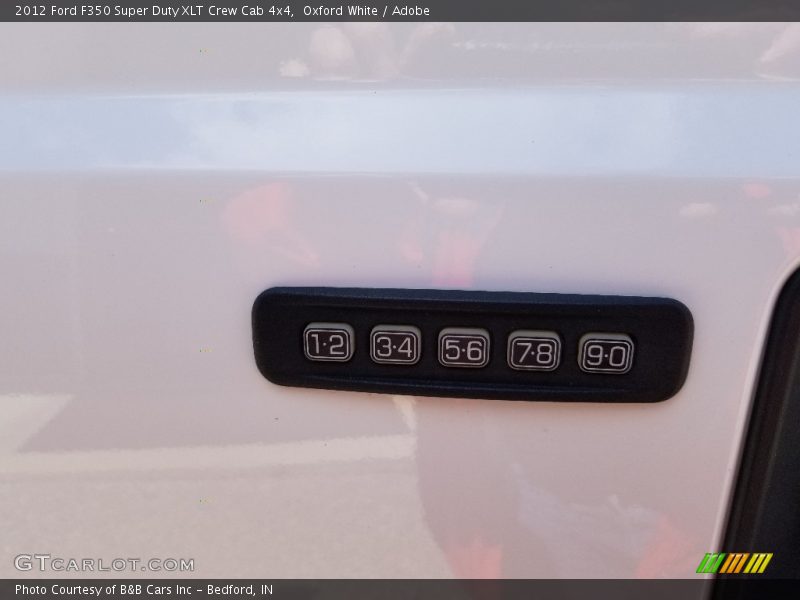 Oxford White / Adobe 2012 Ford F350 Super Duty XLT Crew Cab 4x4