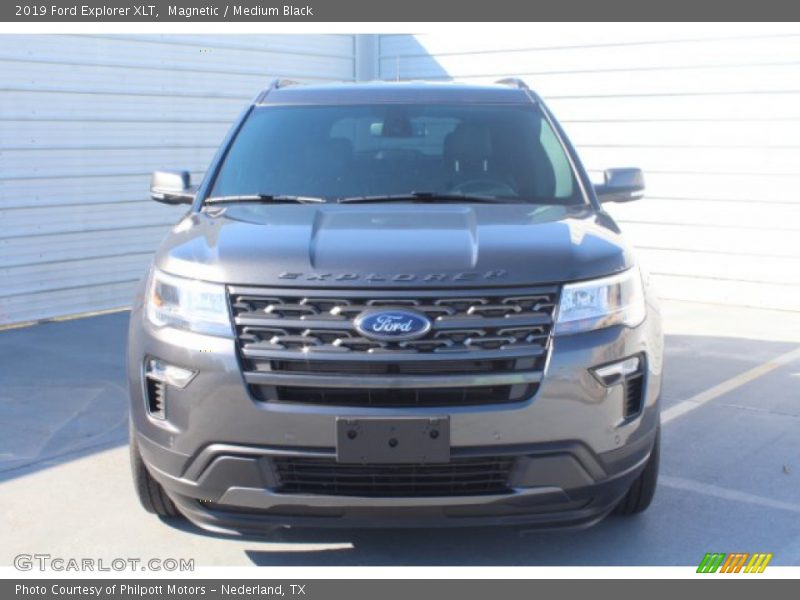 Magnetic / Medium Black 2019 Ford Explorer XLT