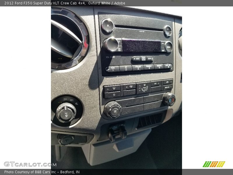 Oxford White / Adobe 2012 Ford F350 Super Duty XLT Crew Cab 4x4
