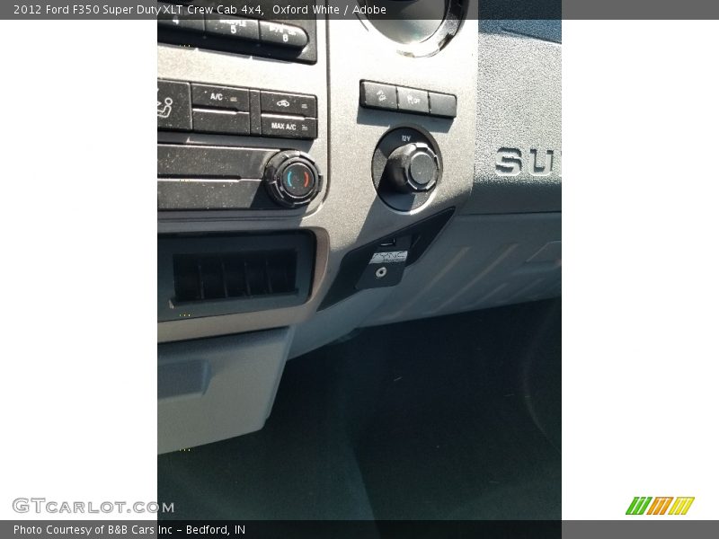Oxford White / Adobe 2012 Ford F350 Super Duty XLT Crew Cab 4x4