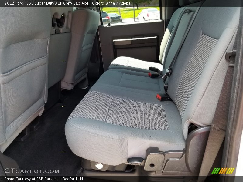 Oxford White / Adobe 2012 Ford F350 Super Duty XLT Crew Cab 4x4