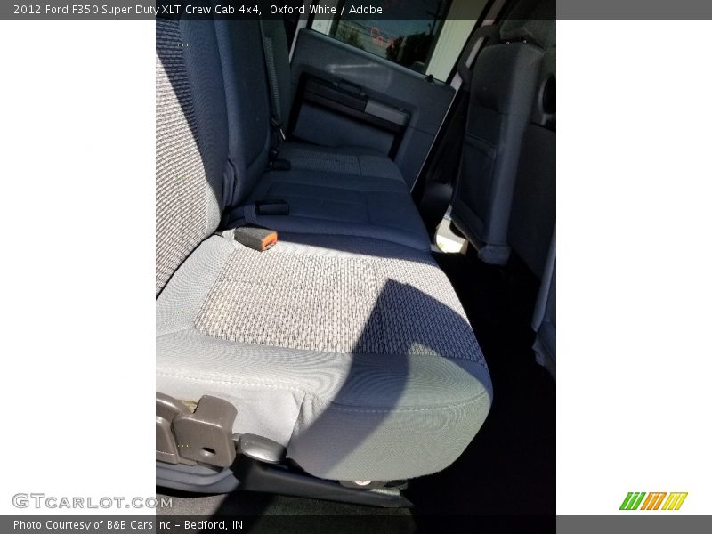 Oxford White / Adobe 2012 Ford F350 Super Duty XLT Crew Cab 4x4