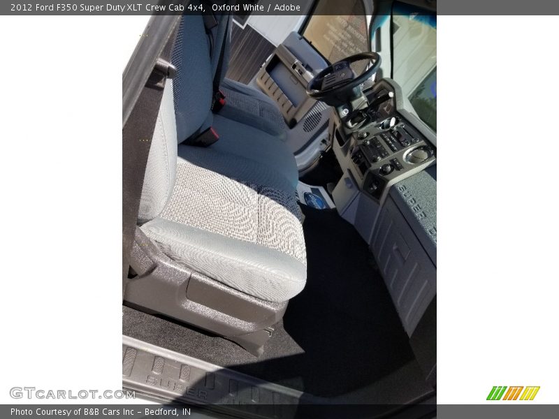 Oxford White / Adobe 2012 Ford F350 Super Duty XLT Crew Cab 4x4