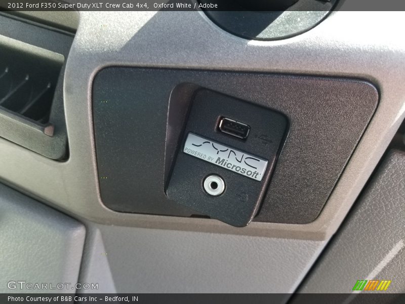 Oxford White / Adobe 2012 Ford F350 Super Duty XLT Crew Cab 4x4
