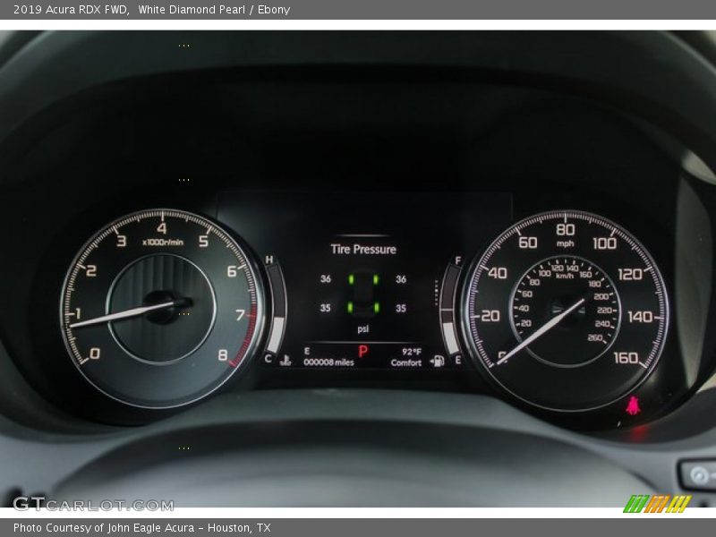 White Diamond Pearl / Ebony 2019 Acura RDX FWD