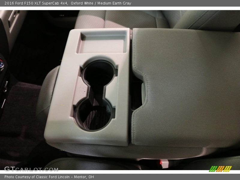 Oxford White / Medium Earth Gray 2016 Ford F150 XLT SuperCab 4x4