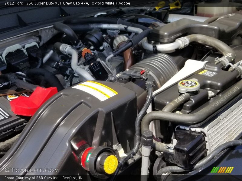 Oxford White / Adobe 2012 Ford F350 Super Duty XLT Crew Cab 4x4