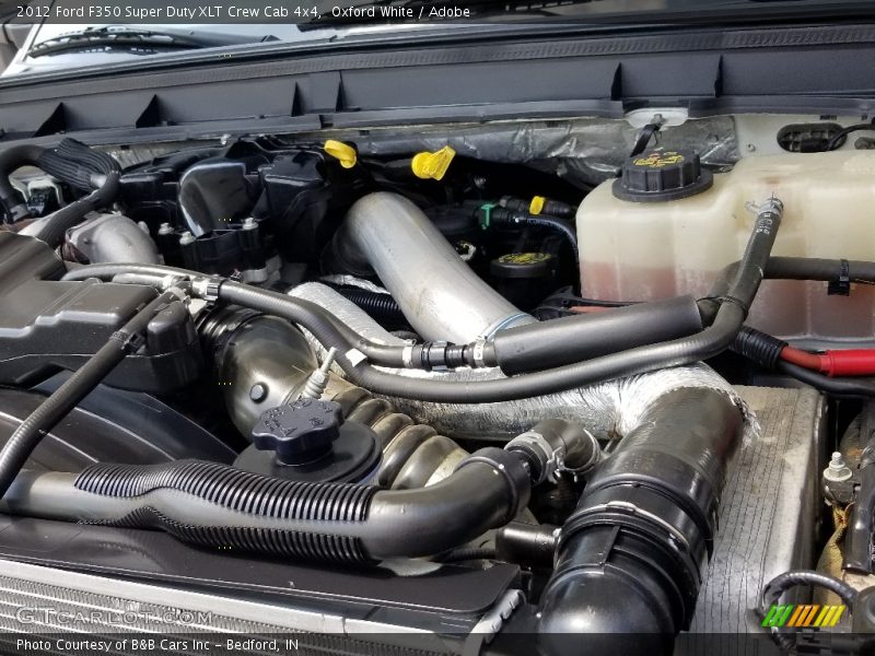 Oxford White / Adobe 2012 Ford F350 Super Duty XLT Crew Cab 4x4