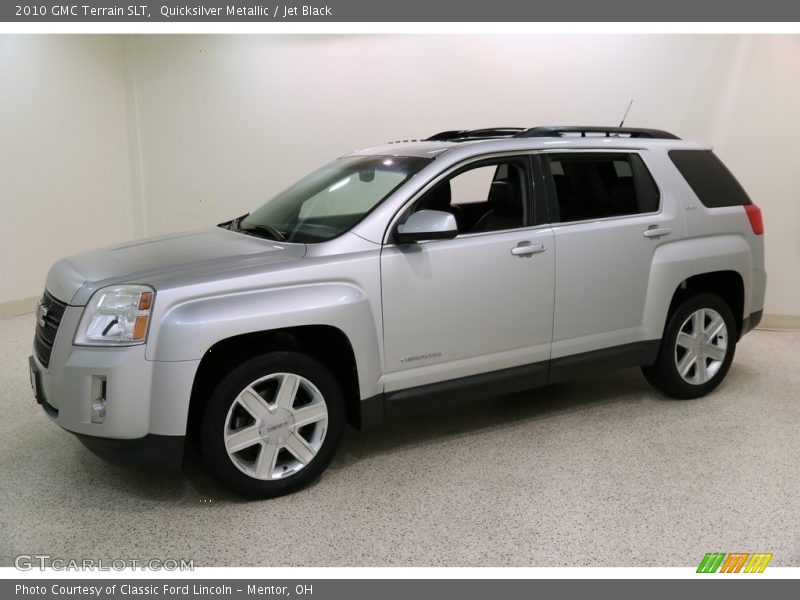 Quicksilver Metallic / Jet Black 2010 GMC Terrain SLT