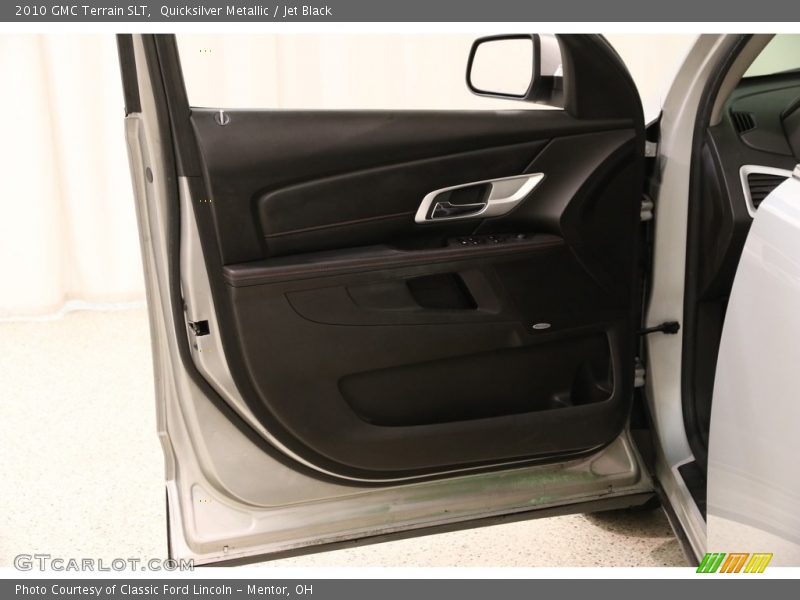 Quicksilver Metallic / Jet Black 2010 GMC Terrain SLT