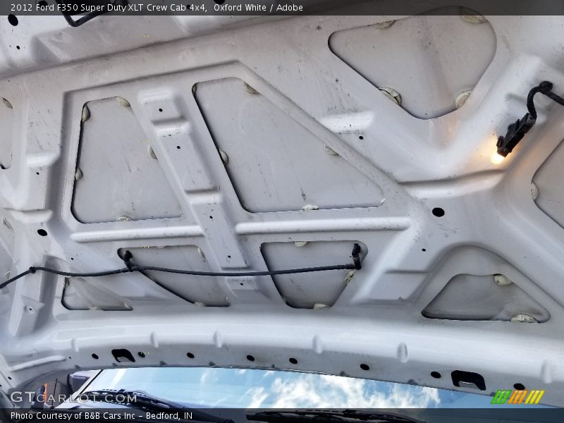 Oxford White / Adobe 2012 Ford F350 Super Duty XLT Crew Cab 4x4