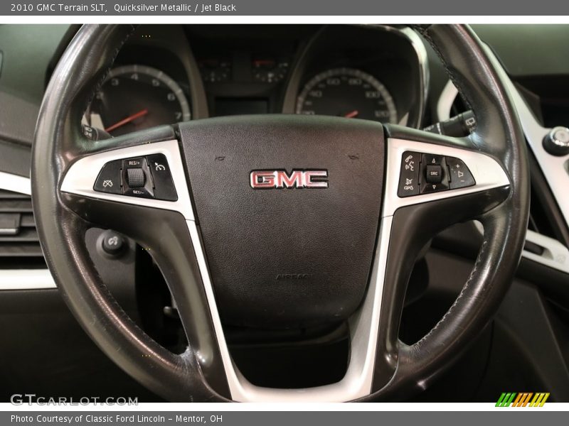 Quicksilver Metallic / Jet Black 2010 GMC Terrain SLT