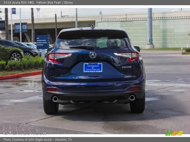 Fathom Blue Pearl / Ebony 2019 Acura RDX FWD