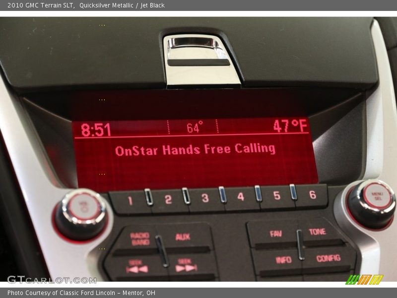 Quicksilver Metallic / Jet Black 2010 GMC Terrain SLT