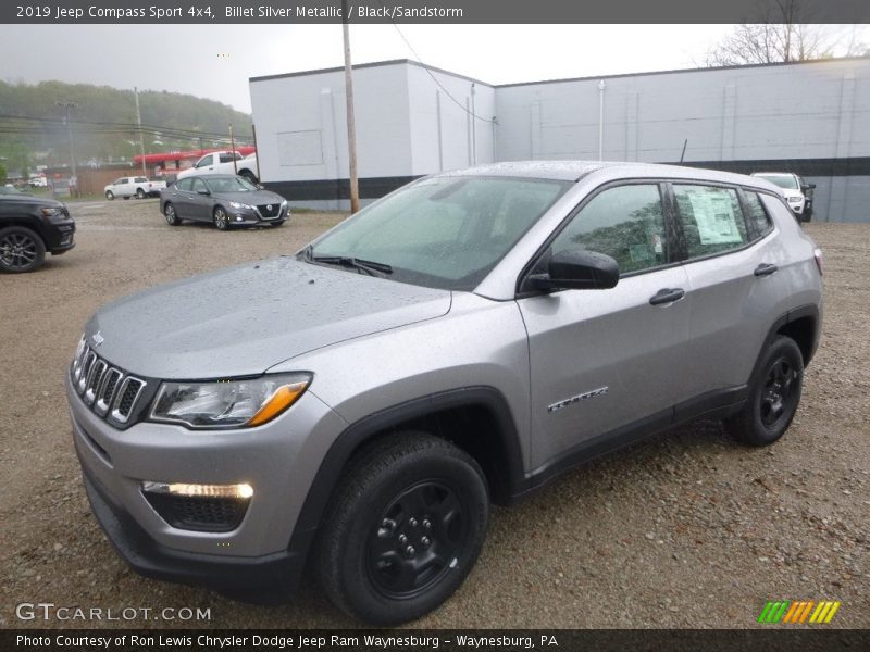 Billet Silver Metallic / Black/Sandstorm 2019 Jeep Compass Sport 4x4