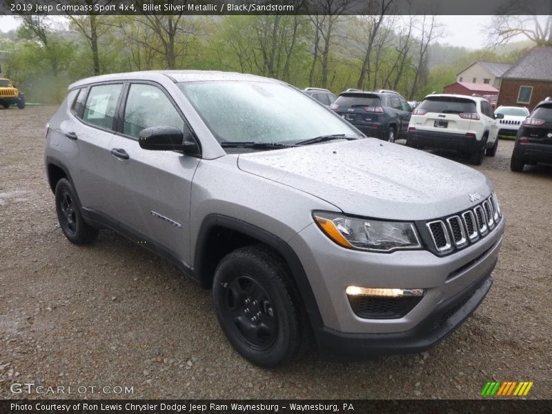 Billet Silver Metallic / Black/Sandstorm 2019 Jeep Compass Sport 4x4