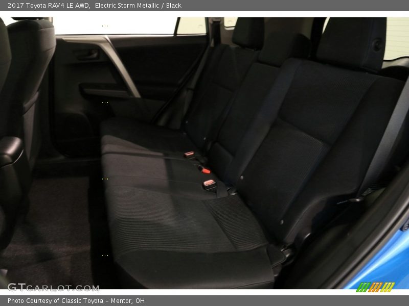 Electric Storm Metallic / Black 2017 Toyota RAV4 LE AWD