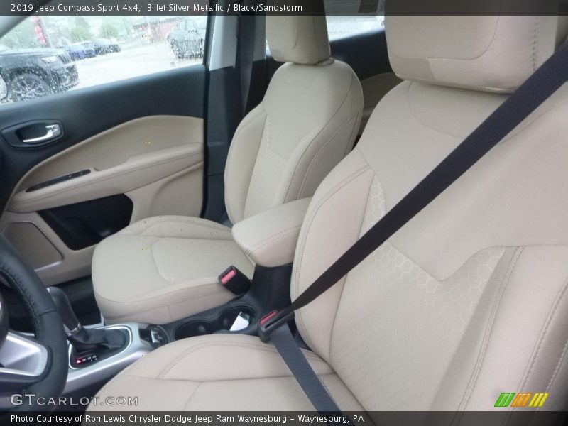 Billet Silver Metallic / Black/Sandstorm 2019 Jeep Compass Sport 4x4