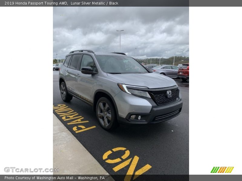 Lunar Silver Metallic / Black 2019 Honda Passport Touring AWD
