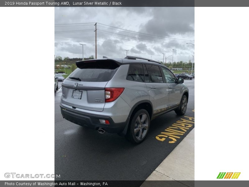 Lunar Silver Metallic / Black 2019 Honda Passport Touring AWD