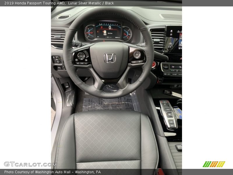 Lunar Silver Metallic / Black 2019 Honda Passport Touring AWD