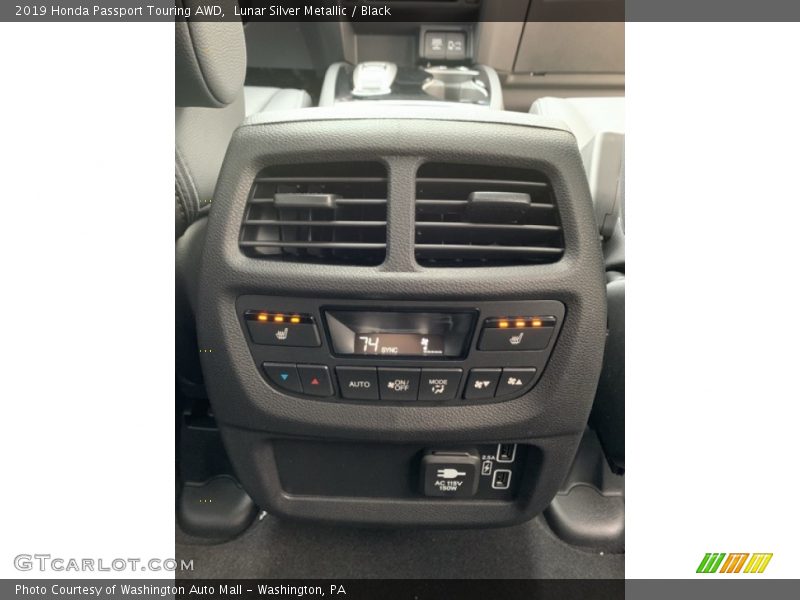 Lunar Silver Metallic / Black 2019 Honda Passport Touring AWD