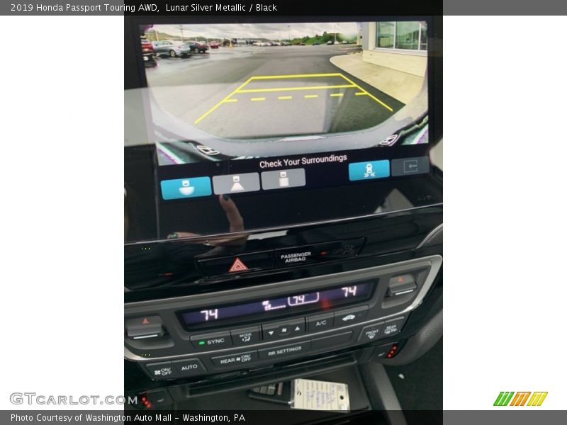Lunar Silver Metallic / Black 2019 Honda Passport Touring AWD