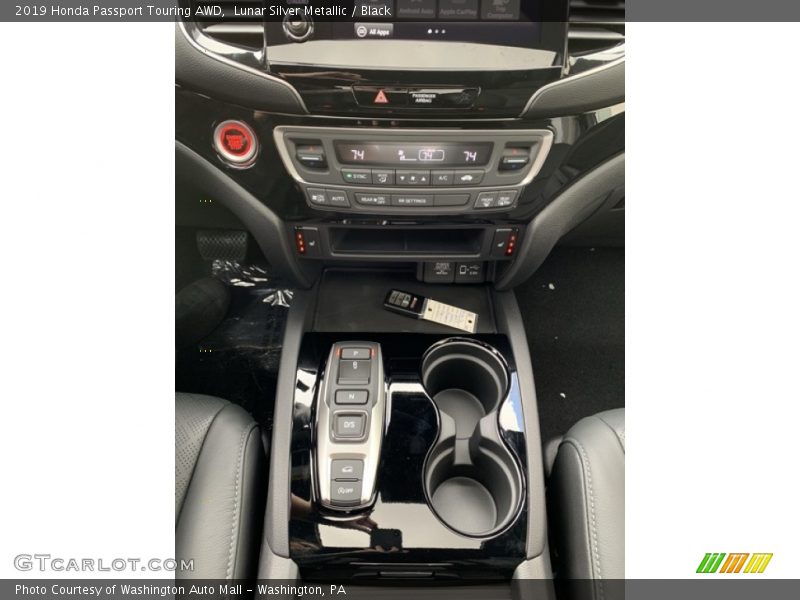 Lunar Silver Metallic / Black 2019 Honda Passport Touring AWD