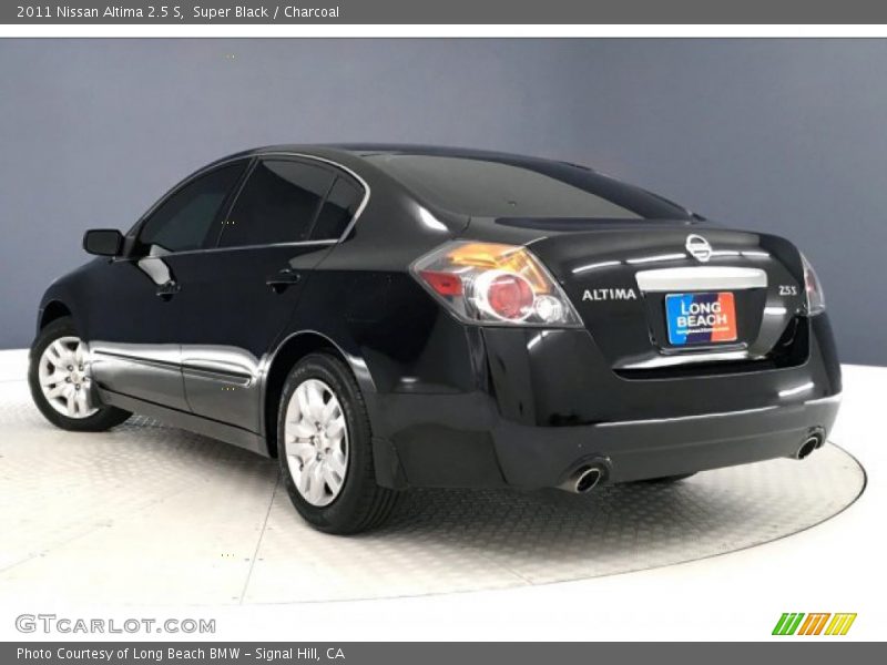 Super Black / Charcoal 2011 Nissan Altima 2.5 S