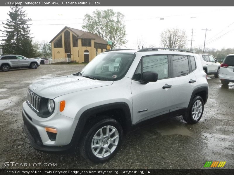 Glacier Metallic / Black 2019 Jeep Renegade Sport 4x4