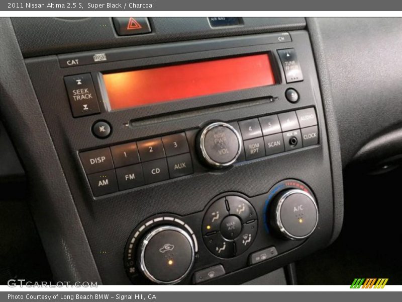 Super Black / Charcoal 2011 Nissan Altima 2.5 S