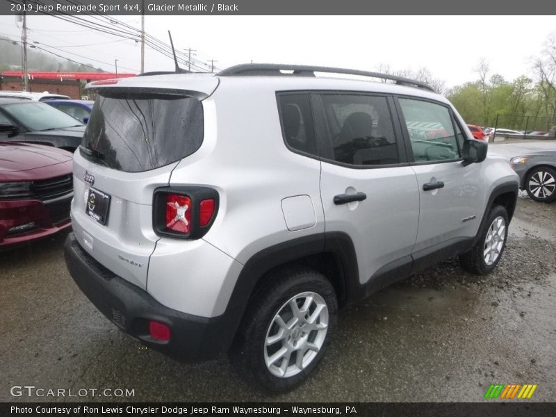 Glacier Metallic / Black 2019 Jeep Renegade Sport 4x4