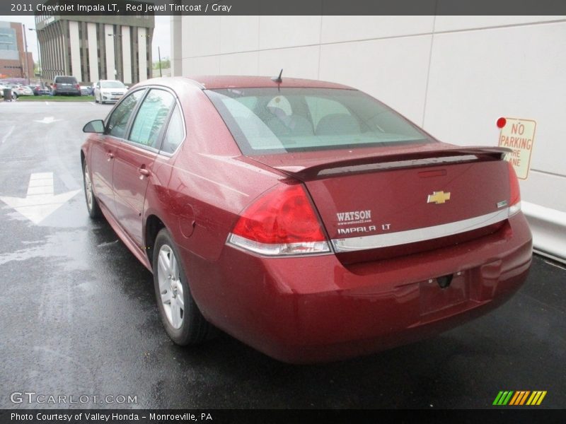 Red Jewel Tintcoat / Gray 2011 Chevrolet Impala LT