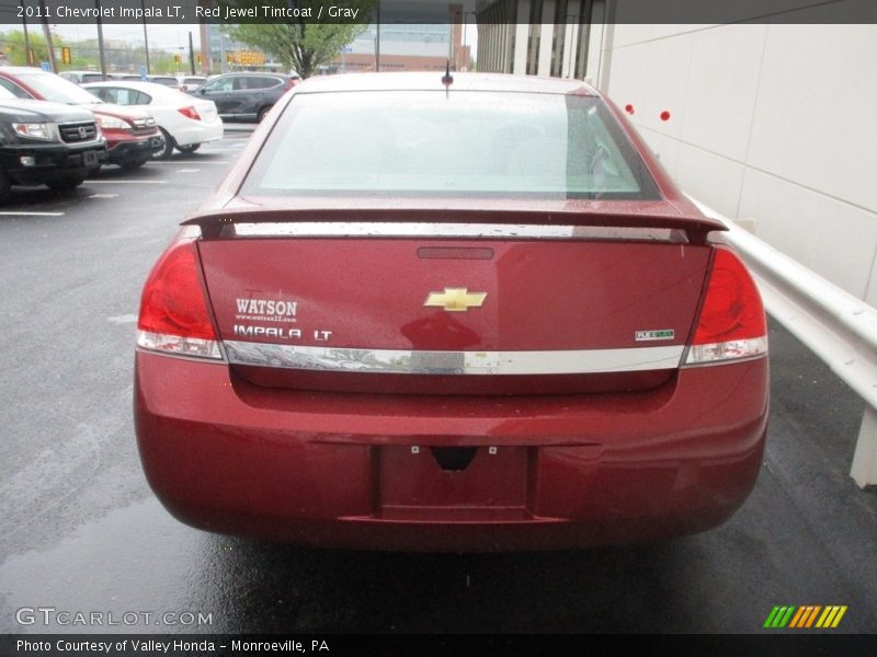 Red Jewel Tintcoat / Gray 2011 Chevrolet Impala LT