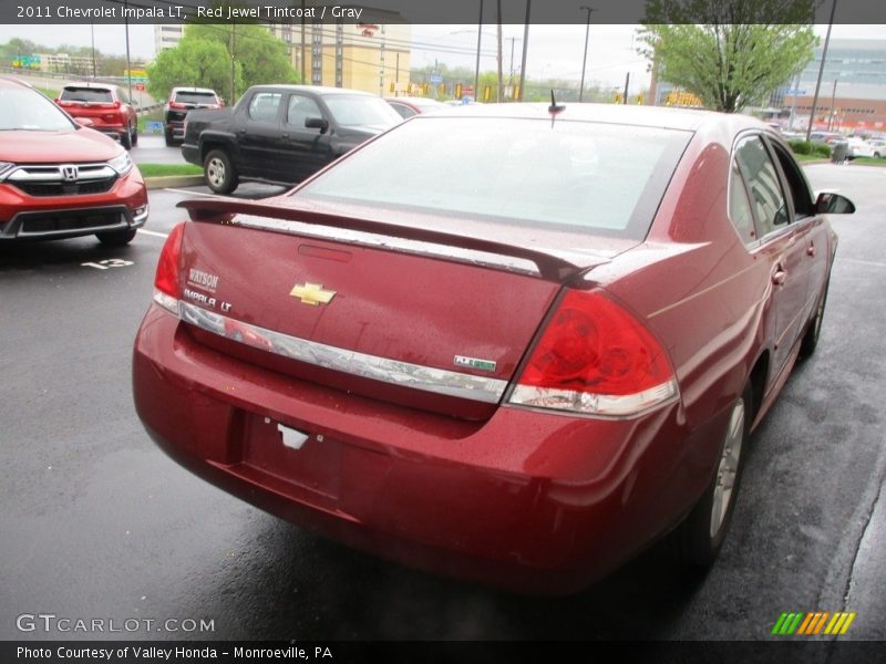 Red Jewel Tintcoat / Gray 2011 Chevrolet Impala LT