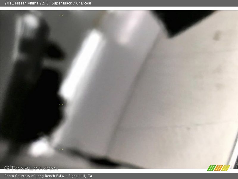 Super Black / Charcoal 2011 Nissan Altima 2.5 S
