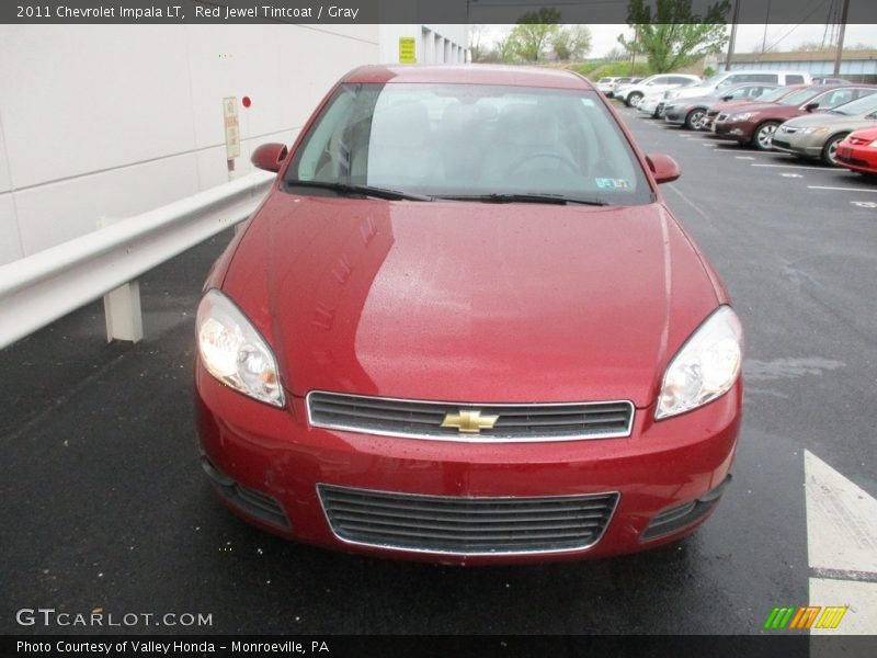 Red Jewel Tintcoat / Gray 2011 Chevrolet Impala LT