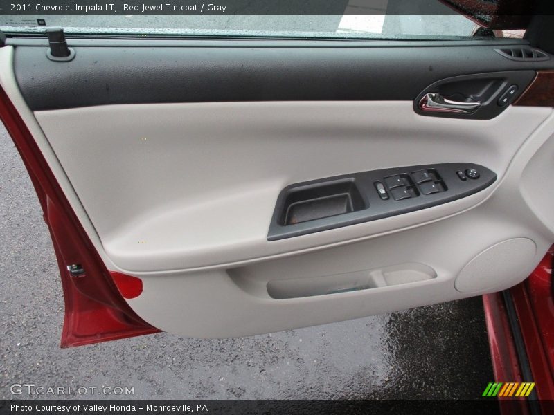 Red Jewel Tintcoat / Gray 2011 Chevrolet Impala LT