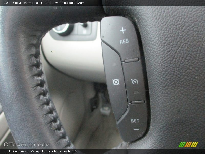 Red Jewel Tintcoat / Gray 2011 Chevrolet Impala LT